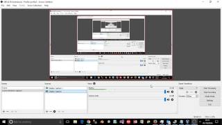 OBS version 0.15.4 running on win 10 sorce settings