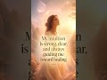 My intuition is strong, clear, and always guiding me toward healing