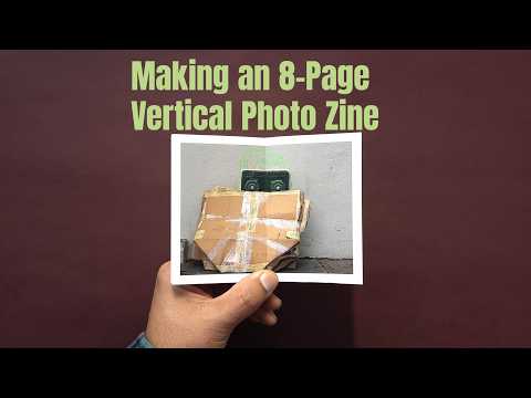 How to Make an 8-Page Vertical Format Photo Zine in Affinity