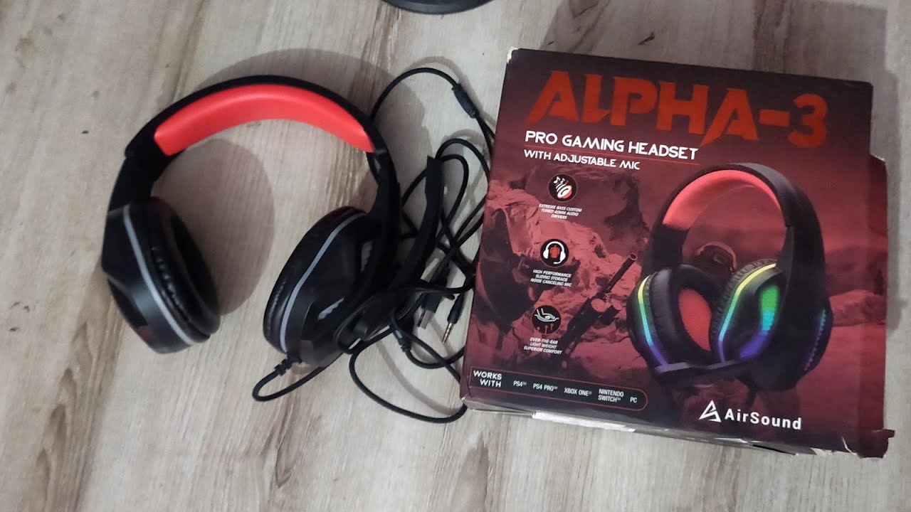 ALPHA 3 PRO GAMING🔥 HEADSET UNBOXING VIDEO😎 | TECHNICAL PYARE