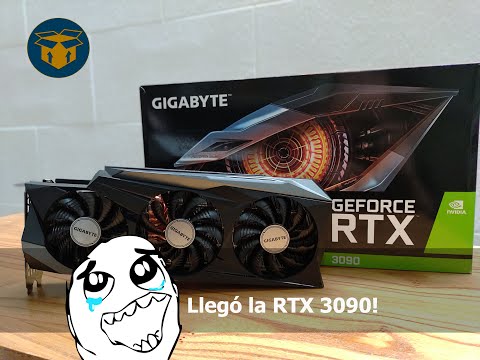 Gigabyte RTX 3090 Gaming OC 24G - Unboxing