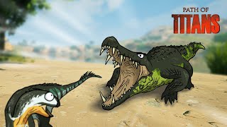 Run For Your Life | Kaprosuchus gameplay | Path of titans