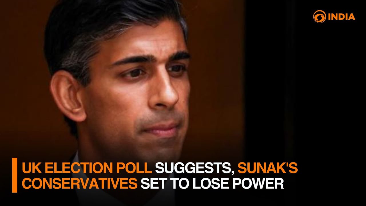 UK Election Poll Suggests, Sunak's Conservatives Set To Lose Power ...
