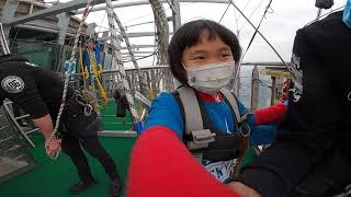 Jade's first sky jump in Macau tower -a 20200407