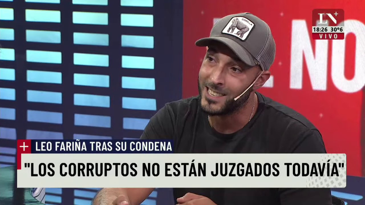 Leonardo Fariña con Eduardo Feinmann: 