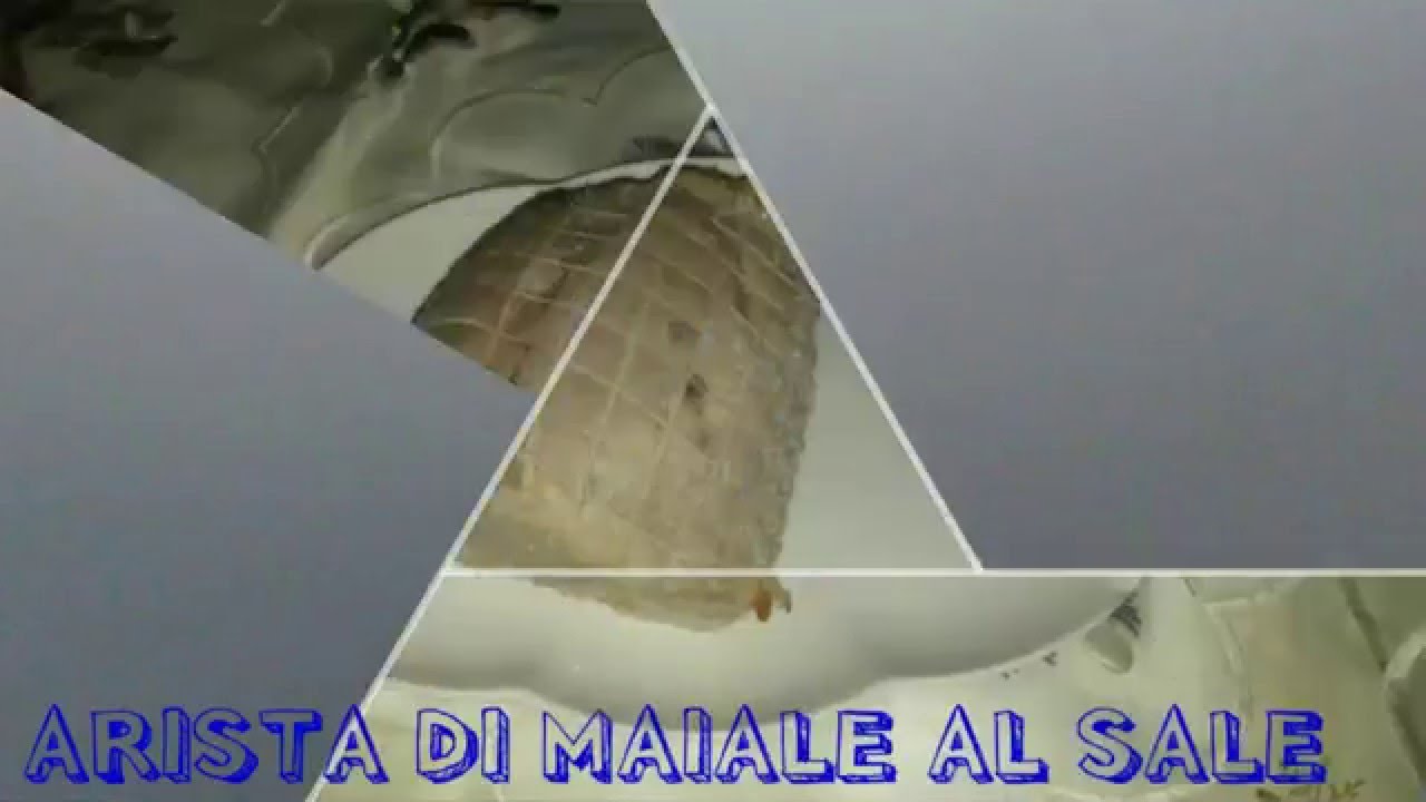 Arista Di Maiale Cotta Al Sale Youtube