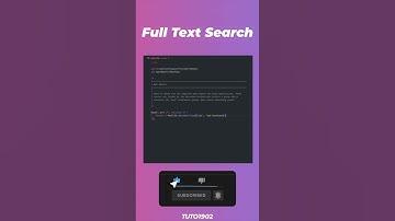 Full Text Search Index In #laravel