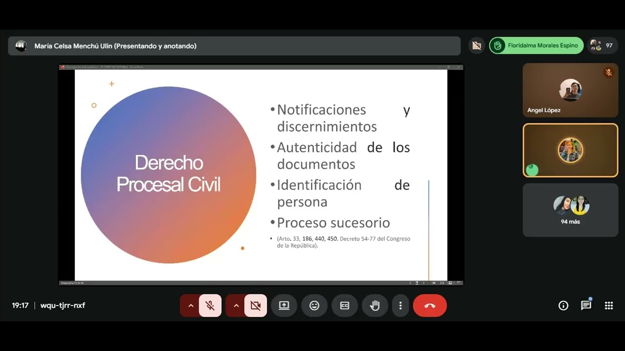 Derecho Notarial I  Clase #7 Parte 2  28 de Febrero de 2026  Licda. María Menchú