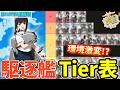 【艦これ】2026年5月更新!イベント海域攻略駆逐艦ティア表【KanColle】
