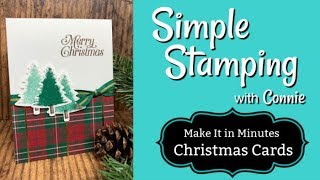 How to Make a Simple Christmas Card in 5 Minutes