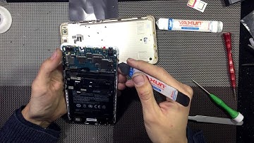 How to disassembly Xiaomi Mi Max 2, LCD+touchscreen removing
