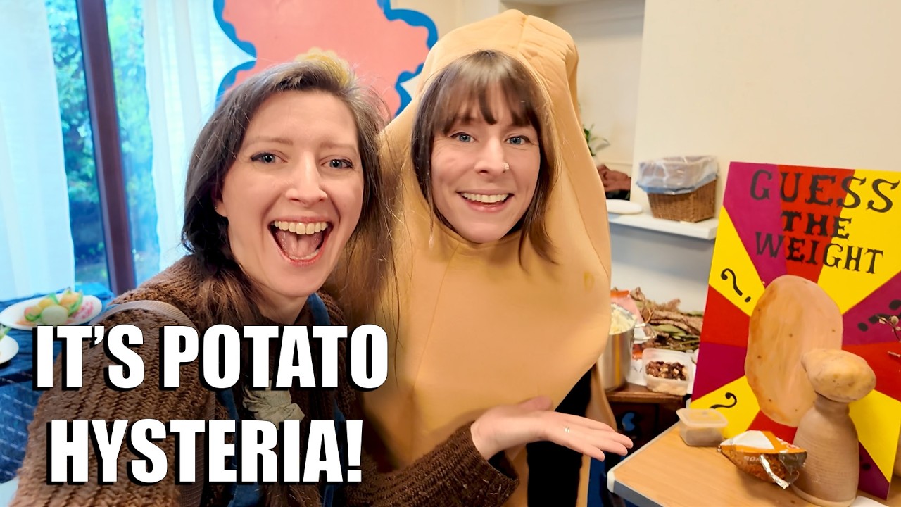 Покупаю семенной картофель на Дне картофеля в Ноттингеме!