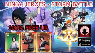 Ninja Heroes - Storm Battle Gameplay Naruto Idle RPG Android screenshot 4