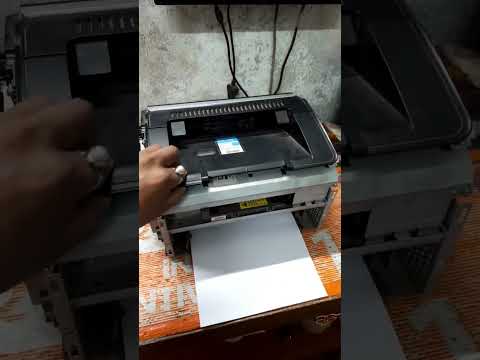 Hp laserjet printer red light blinking #shorts