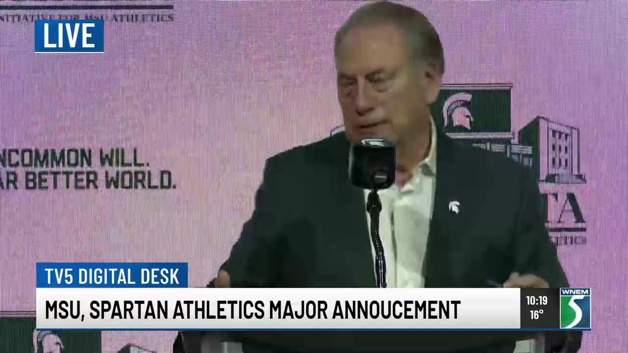 WATCH: Press conference at MSU