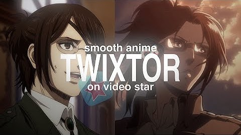 ‎♡‧₊˚ how to make a smooth anime twixtor on video star pro