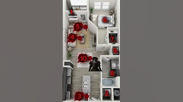 Quickly choose your hiding spot! #hideandseek #survive #game #tiktokgame #interactive hide and seek