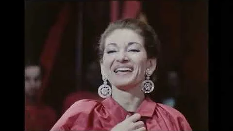 Color documentary: Elegant Maria Callas speaks - e...