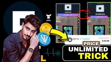 Not Pixel Airdrop Unlimited Trick | Not Pixel Price | Not Pixel Coin Airdrop New Update | Listing