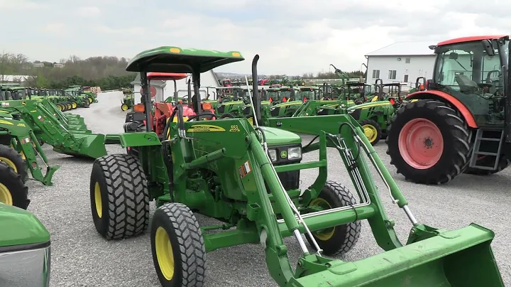 2010 John Deere 5045E Open Station Tractor w/ Loader! Excellent Condition! For Sale by Mast Tractor