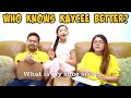 Who Knows Kaycee Better? | Kaycee & Rachel in Wonderland