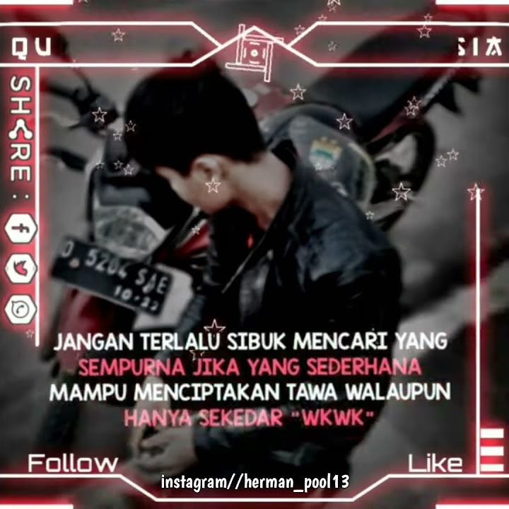 Story Wa || Quotes literasi 30 detik vixion jari-jari ku (vijar)