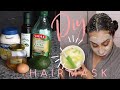 DIY HAIR MASK + HAIR WASH DAY| TheAnayal8ter