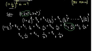 The coefficient of x in the expansion of(1-2x^3+3x^5)(1+1/x)^8 is?class 11 binomial theorem JEE Main