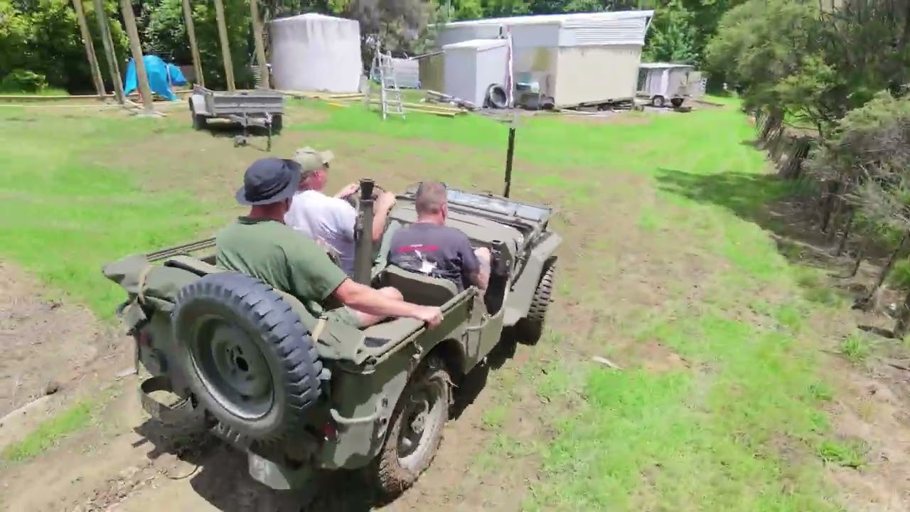 WW2 GPW paddock driving