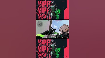 VALORANT VIPER ASCENT A LOBBY TO A DEFAULT PLANT #lineup #viper
