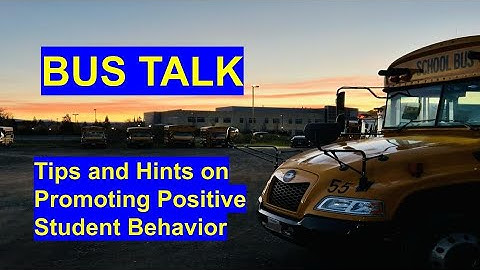 Tips & Hints on Promoting Positive Student Behavior