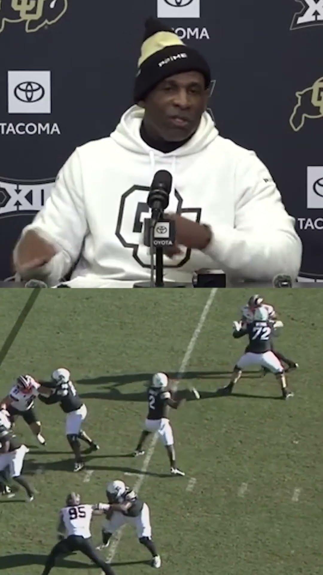 Deion Sanders thinks Travis Hunter 'clinched' the Hiesman ? #heisman #colorado #collegefootball
