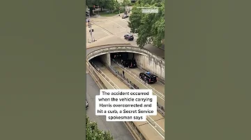 VP Harris Involved In Motorcade Accident 