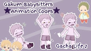 Gacha Life 2 Animation Codes Gakuen Babysitters