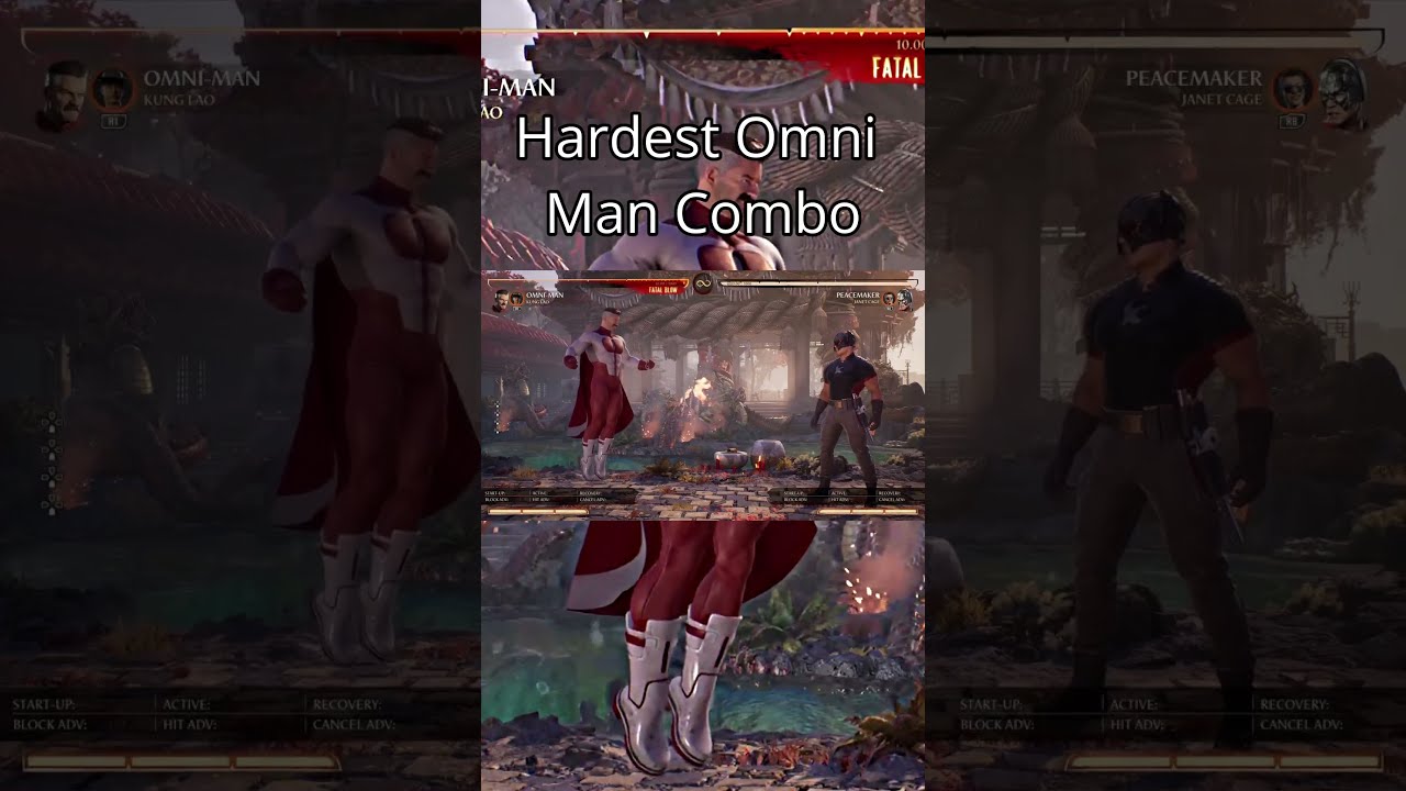 The Hardest Omni Man Combo In Mortal Kombat 1 Mortalkombat Mk1