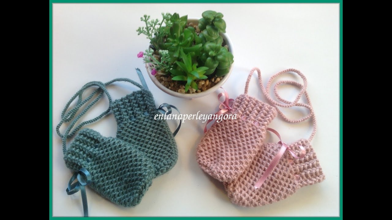 Manoplas o mitones para bebé, Modelo Xabier