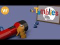 Tumblies - Discovering the world with cartoons: Curling, Spin the rope and Flash light | Ep. 20