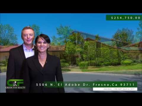 5506 N El Adobe Drive, Fresno, CA home video tour