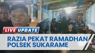 Pasangan Bukan Suami Istri Terciduk di Panti Pijat saat Razia Pekat Ramadhan oleh Polsek Sukarame