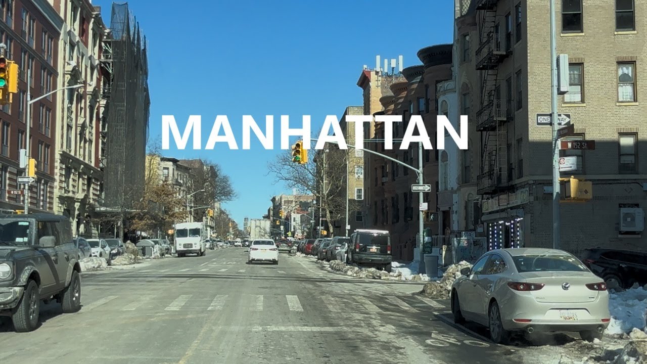Driving of Manhattan