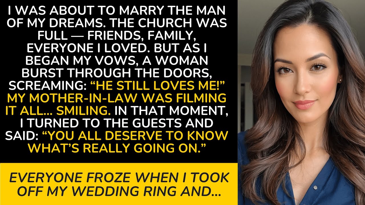 I Was About to Say ‘I Do’ When My Husband's Ex Burst In Screaming ‘He