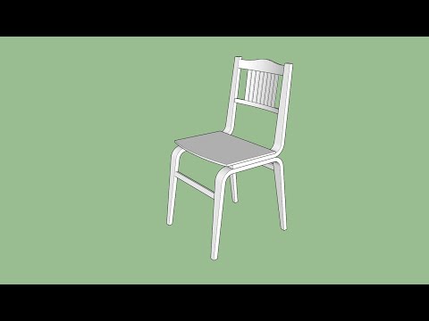 Google Sketchup Tutorial: Chair