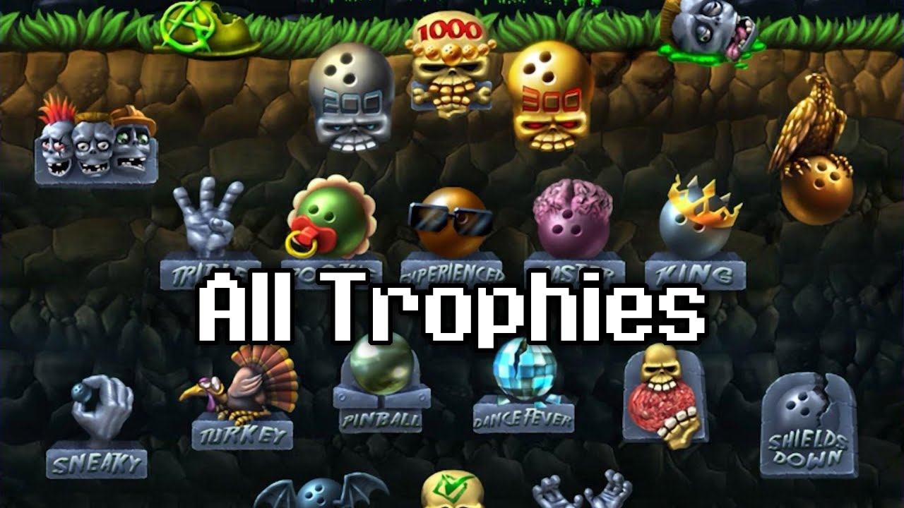 Zombie Bowl-O-Rama - All Trophies