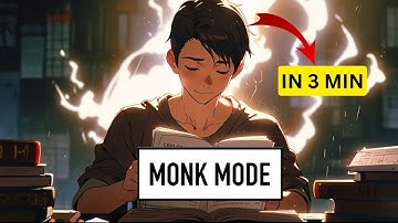 Beat 95% of people in 21 days (MONK MODE) What is MONK MODE in english