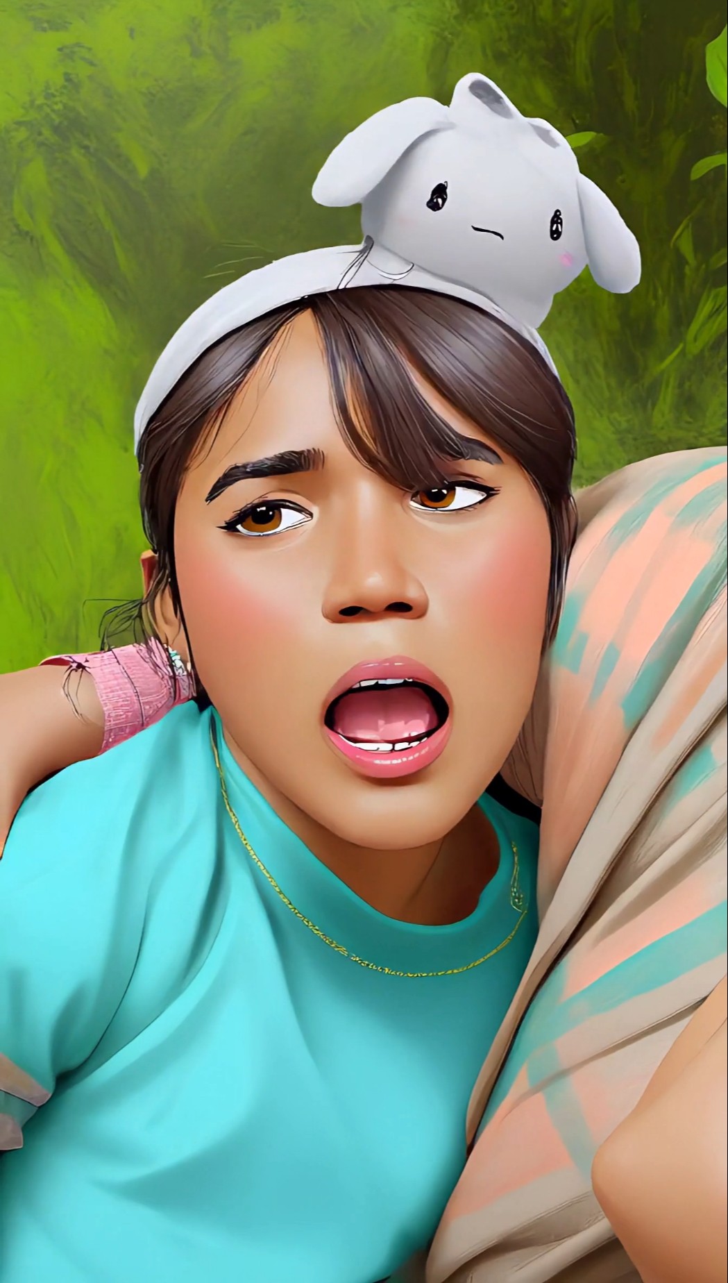 Crying because I'm afraid I won't suck my thumb - School Animation