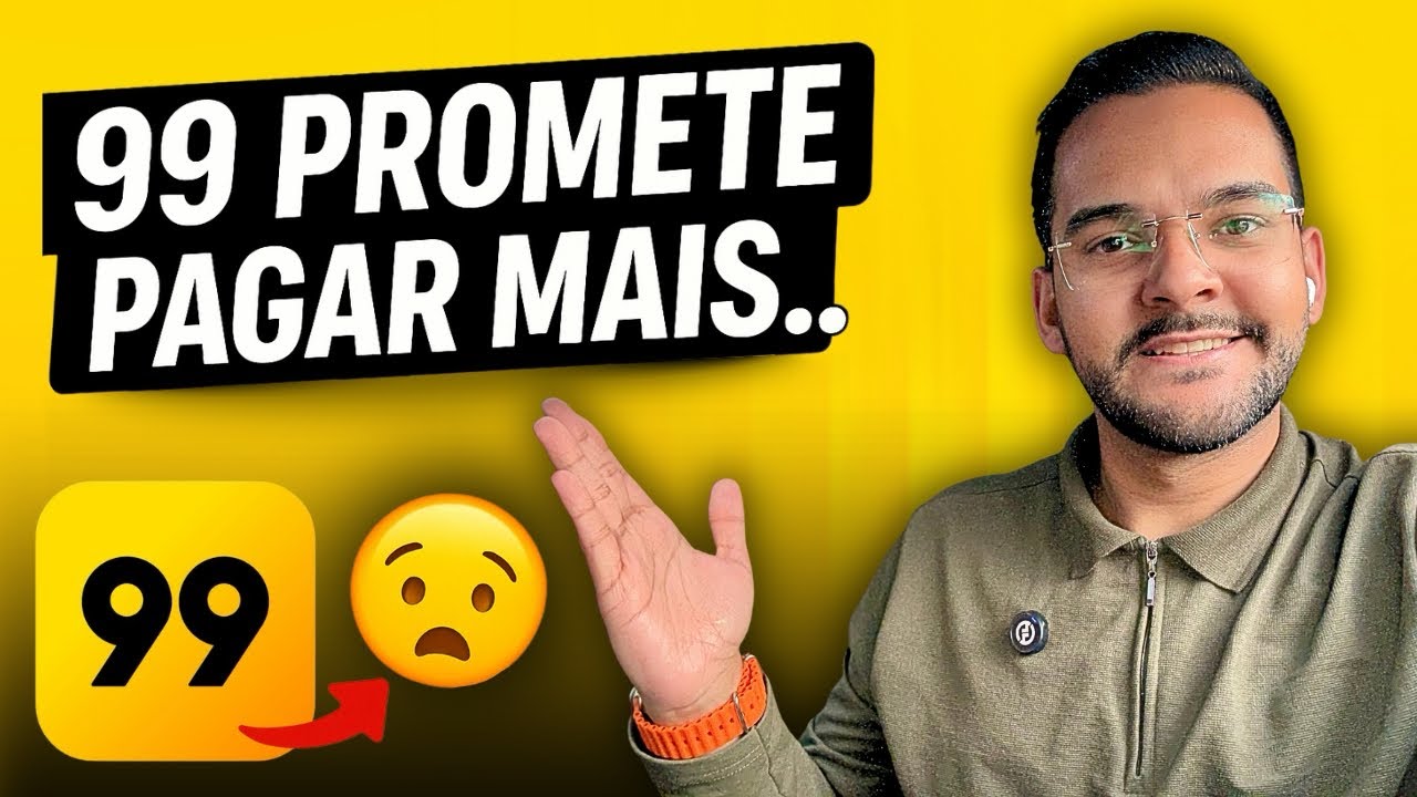 🟢 99 surpreende MOTORISTAS com novo pagamento por KM!
