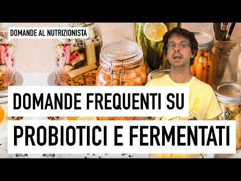 Video: Probiotici