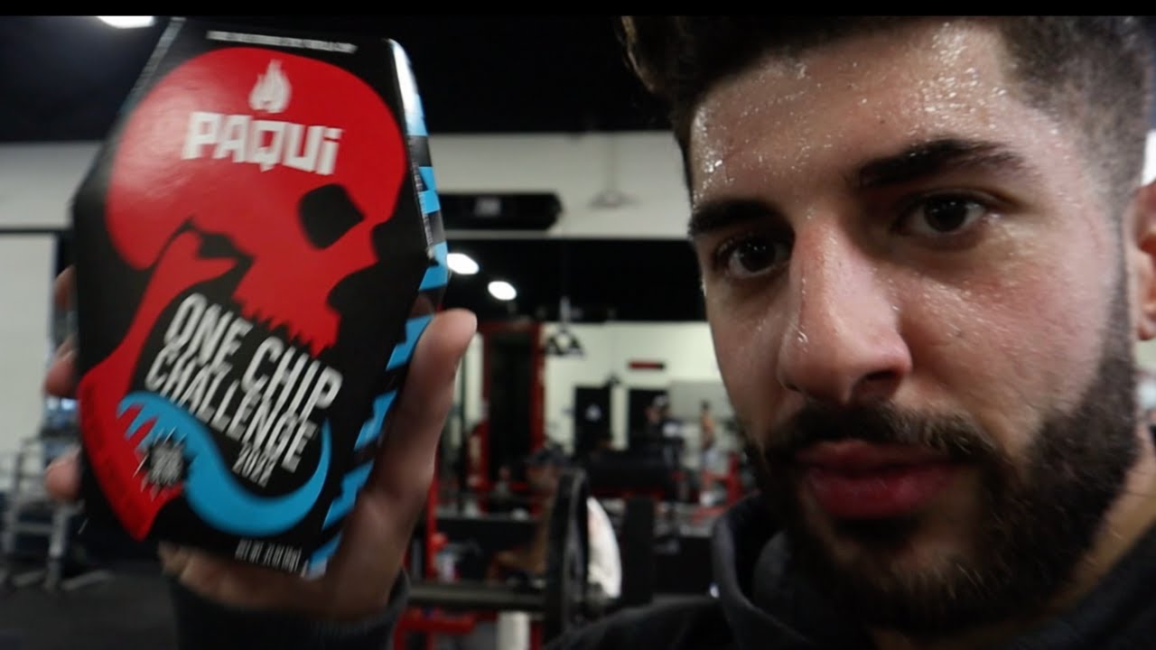 ONE CHIP CHALLENGE AT THE GYM YouTube