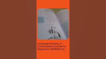 Language Hacking, A Conversation Course For Beginners: GERMAN by Benny Lewis- for sale