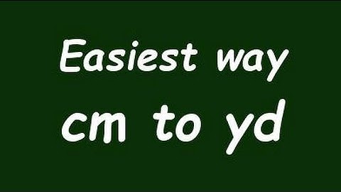 Convert Centimeter to Yard - Formula, Example, Convertion Factor